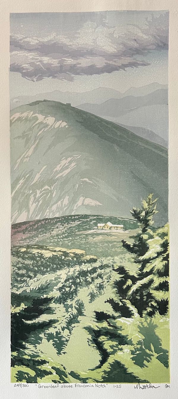 Greenleaf Above Franconia Ridge