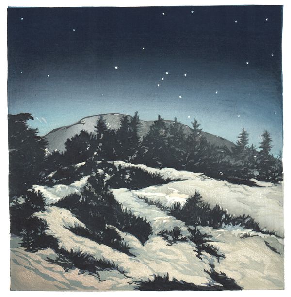 Orion over Mt. Monadnock