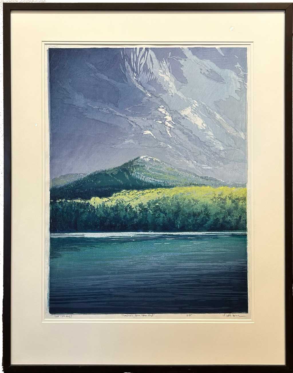 Monadnock from Stone Pond, 7th state, 3/100