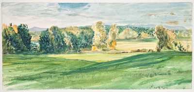 Fields Near Martha's House by Matt Brown