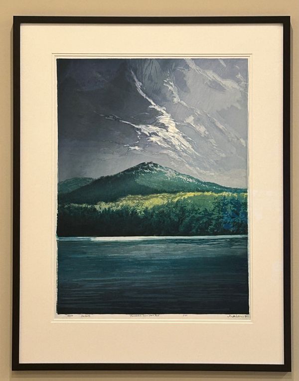 Monadnock from Stone Pond, 7th state, 30/100