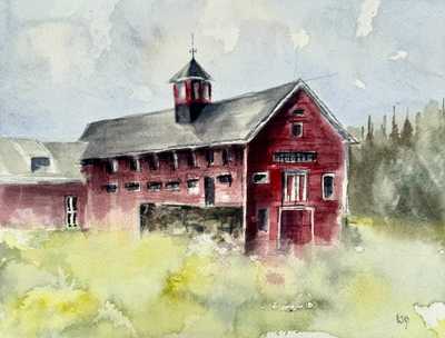 Summer Barn by Erik Barth