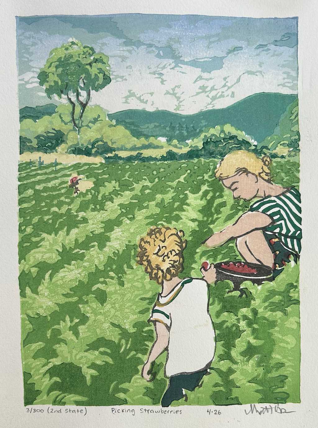 Picking Strawberries