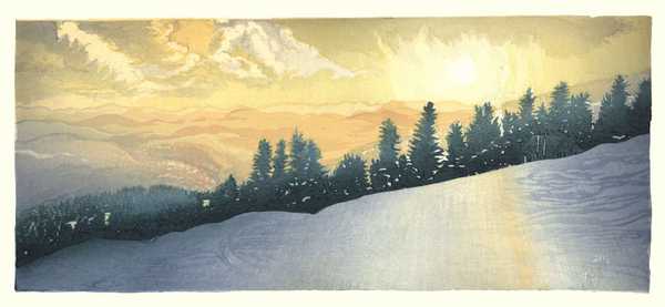 December Afternoon, Stowe, VT