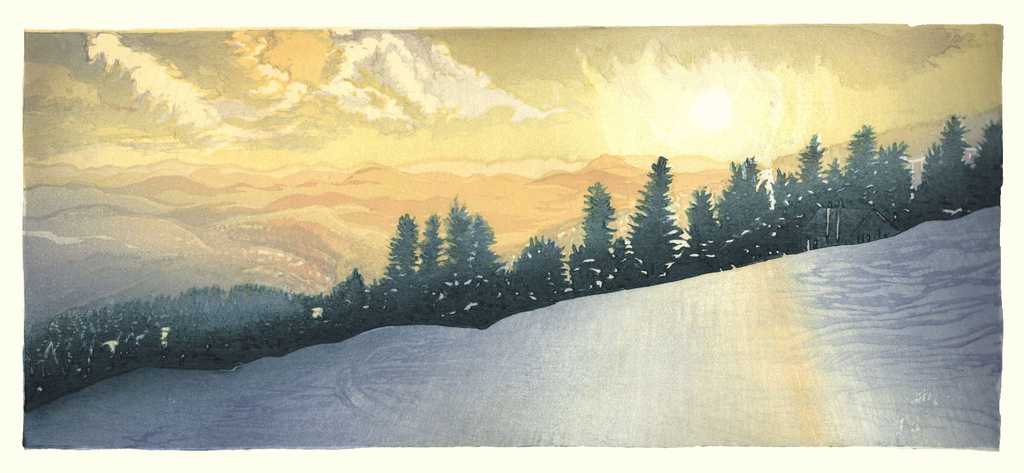 December Afternoon, Stowe, VT