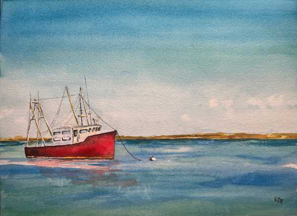 Cape Cod Trawler, Erik Barth (Prints Only)
