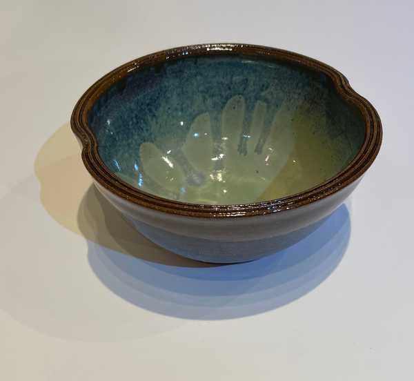 Blue-green bowl