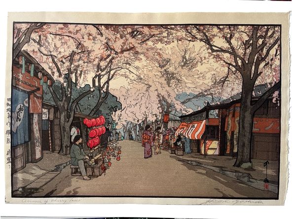 Avenue of Cherry Trees, by H. Yoshida
