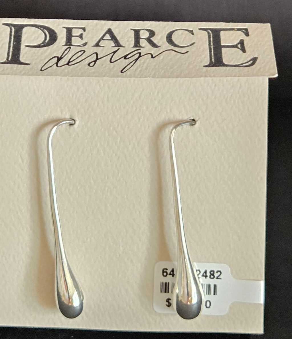 Cast Dew Drop Earrings