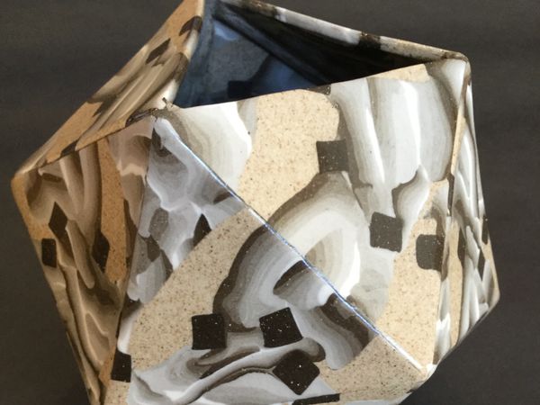 20 Sided Vase - 6" Tall