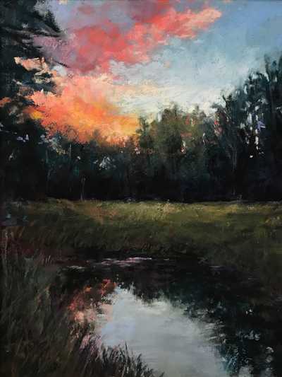 Backlit Backyard - Marla Ianello