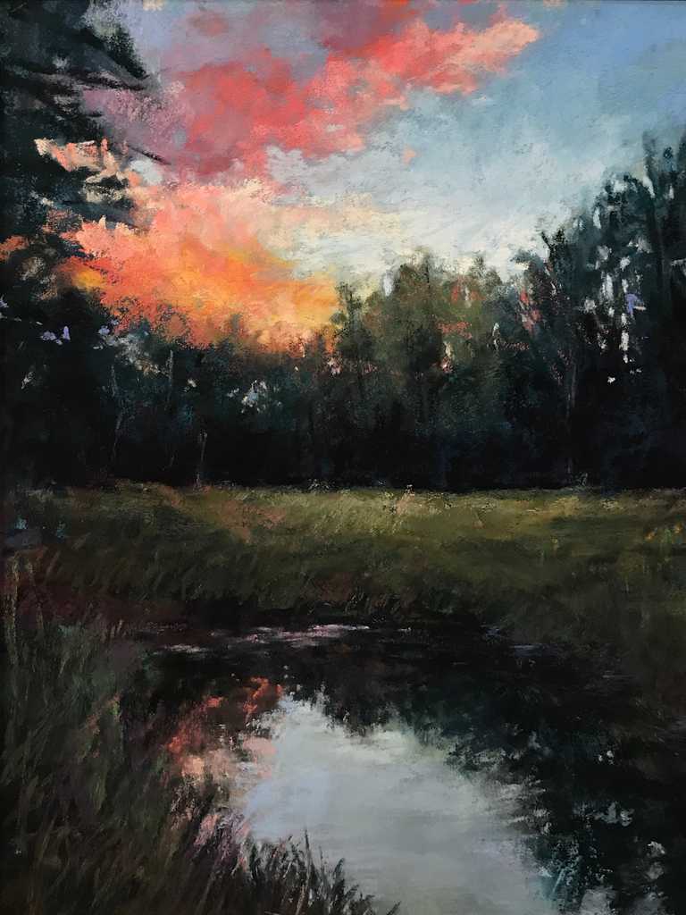 Backlit Backyard - Marla Ianello