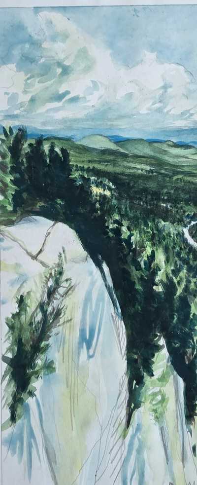 Cathedral Ledge by Matt Brown
