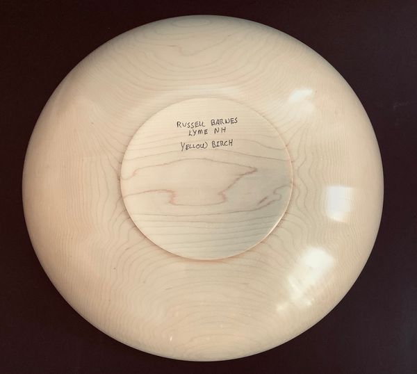 Yellow Birch Bowl