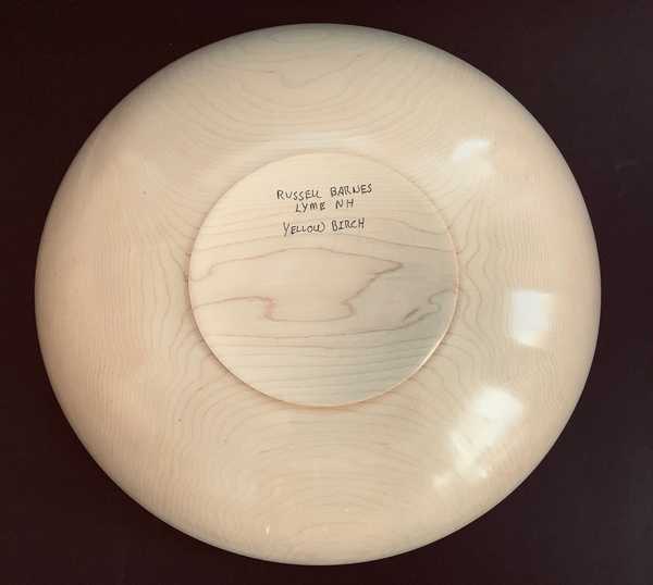 Yellow Birch Bowl