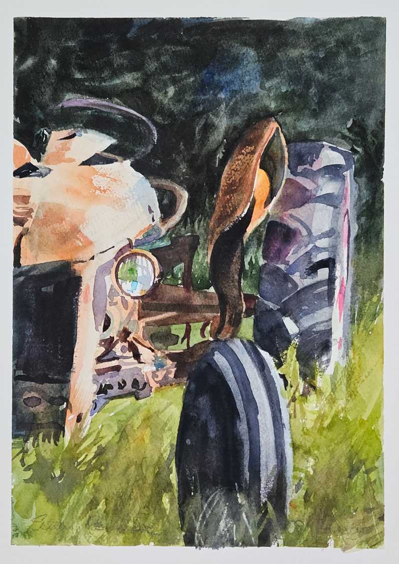 Tractor by Gillian Tyler