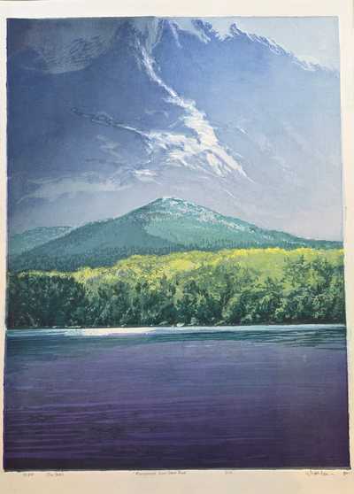 Monadnock from Stone Pond, 7th state