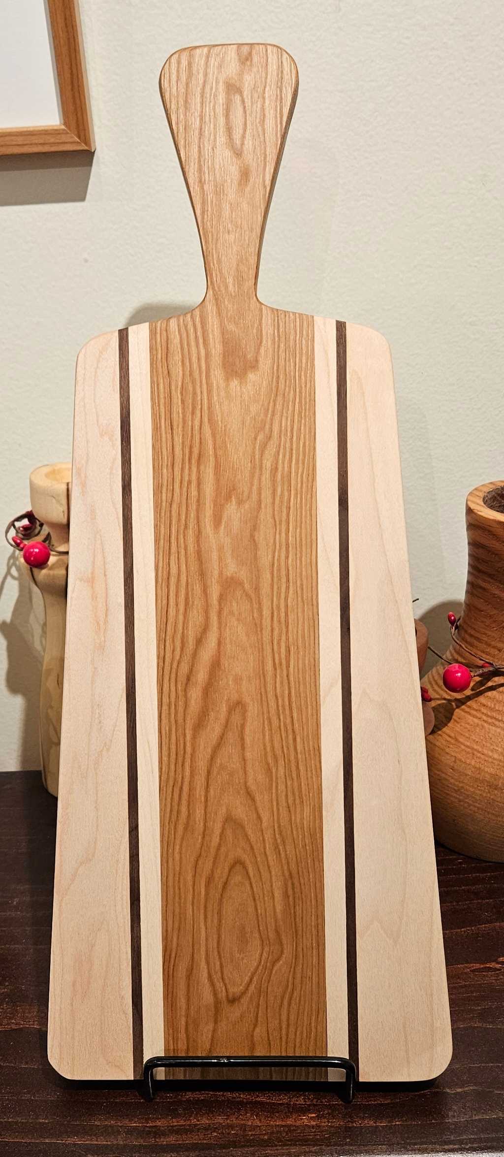 Flared Paddle Charcuterie Board