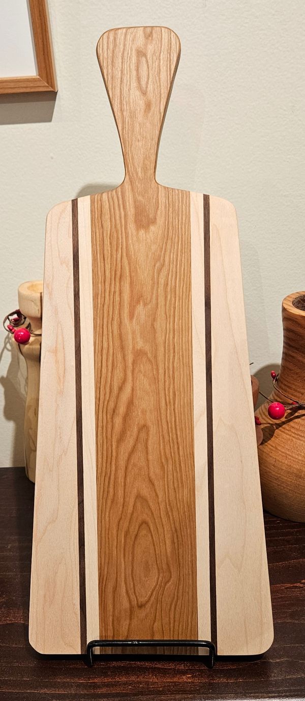 Flared Paddle Charcuterie Board