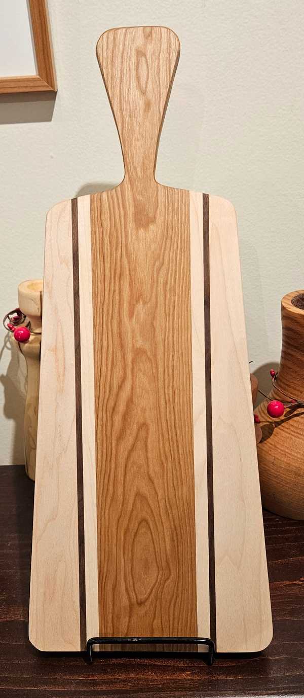 Flared Paddle Charcuterie Board