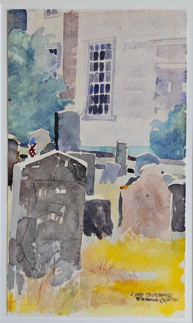 Lyme Churchyard by Stephanie Reininger
