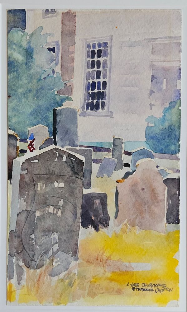 Lyme Churchyard by Stephanie Reininger