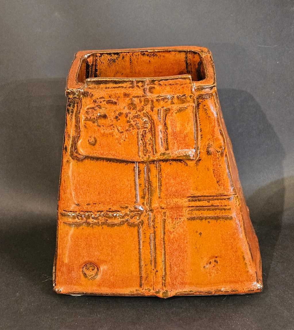 Orange Street Glaze Vase