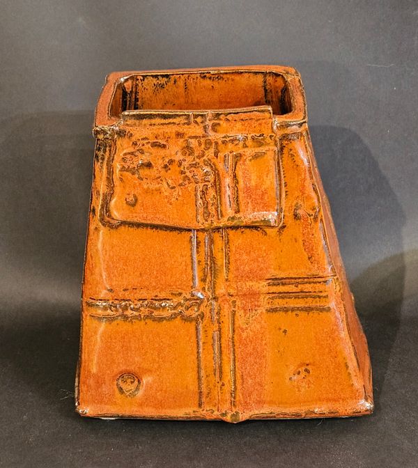 Orange Street Glaze Vase