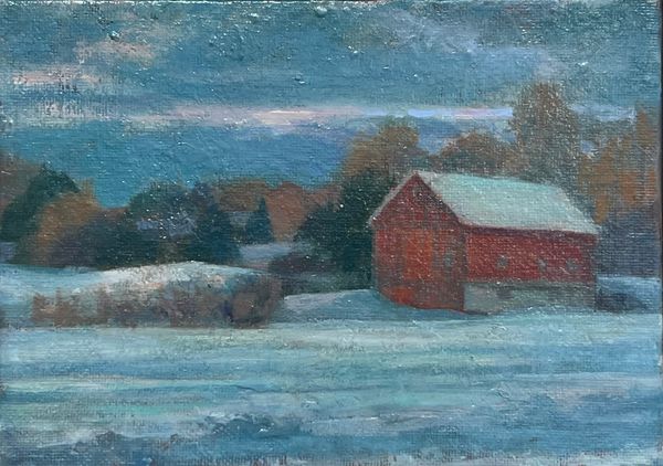 Winter Barn