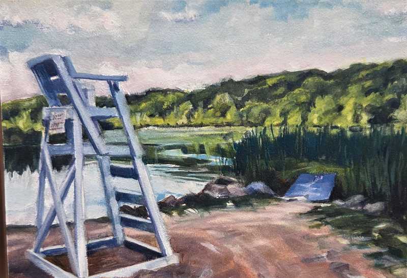 Post Pond by Ellen Grant