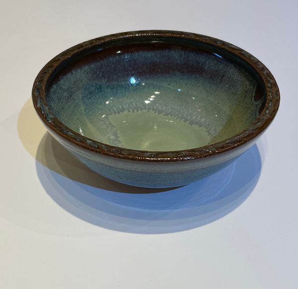 Blue-green bowl