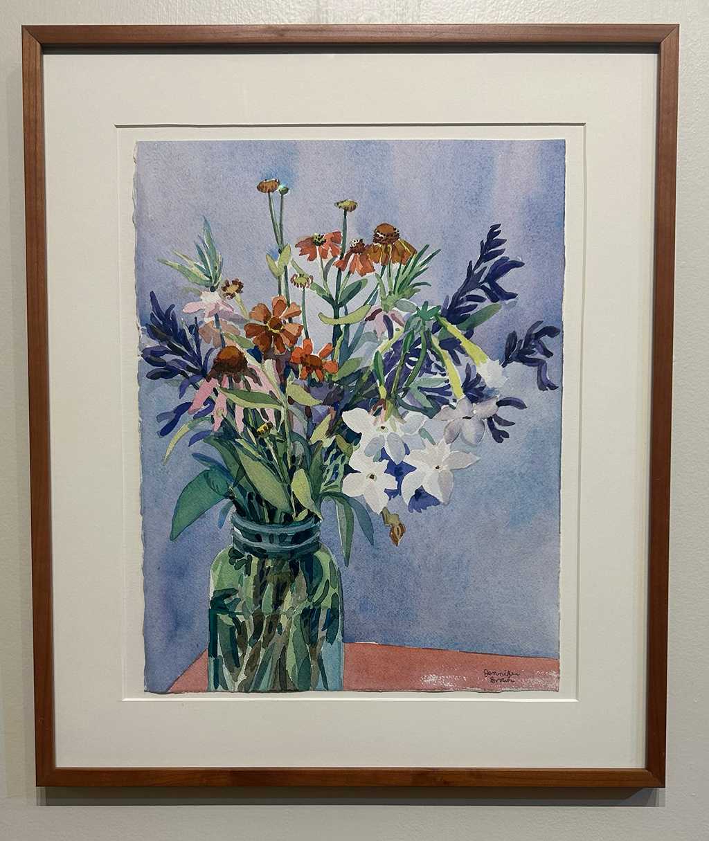 Bouquet with Nicotiana