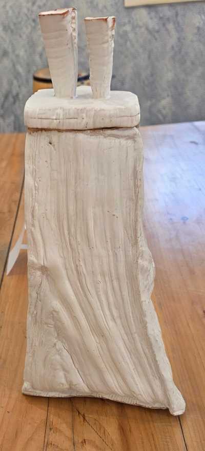 Tall Tree Vase with Lid - Tony Luckino