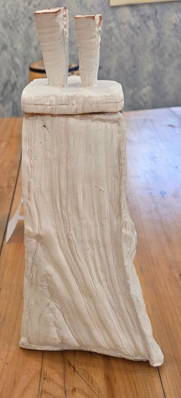 Tall Tree Vase with Lid