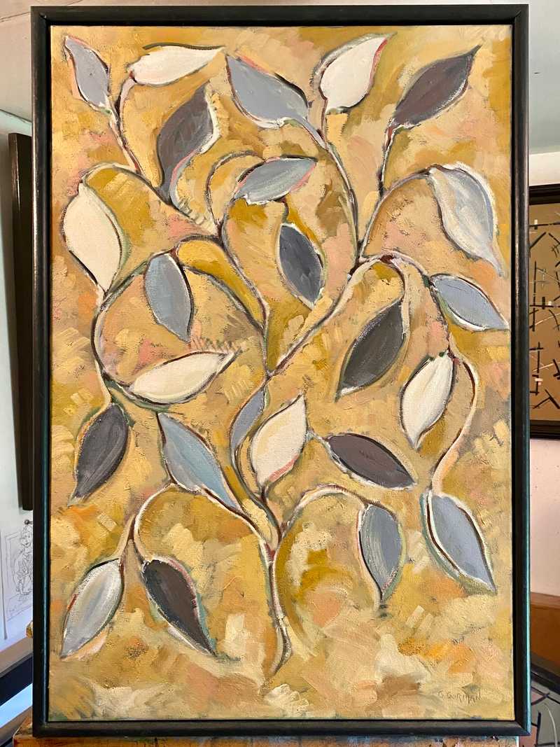 Abstract Foliage with Leaves - Greg Gorman