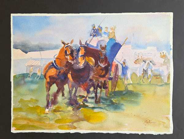 The Blue Wagon