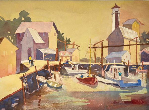 Working Waterfront by Robert Chamberlin