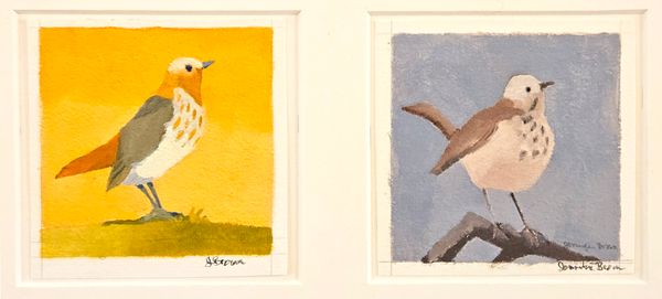 Hermit Thrush and The Hermit Thrush's Neighbor