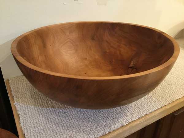 Large Cherry Bowl 17.75 in Diameter