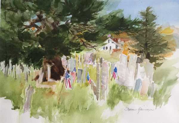 Flags - Lyme Old Churchyard
