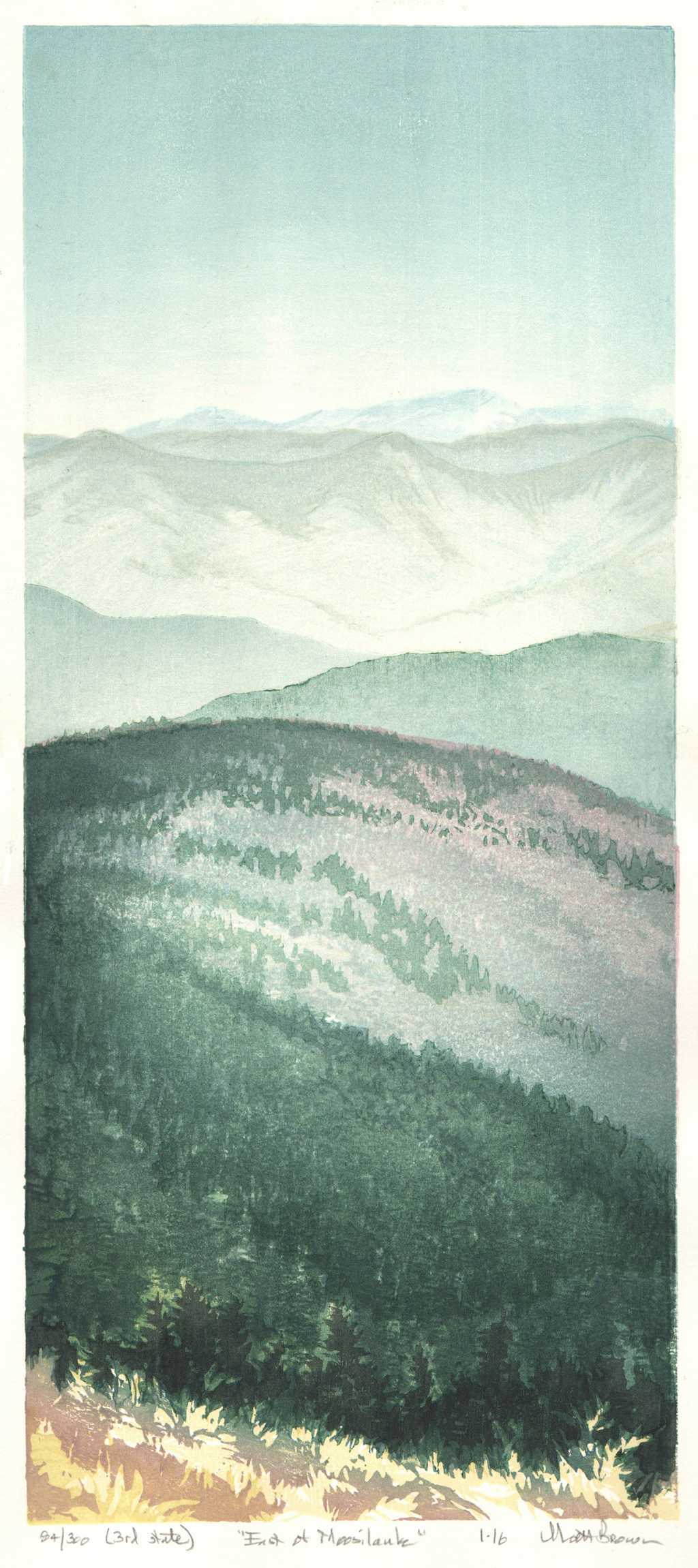 East of Moosilauke, 3rd state