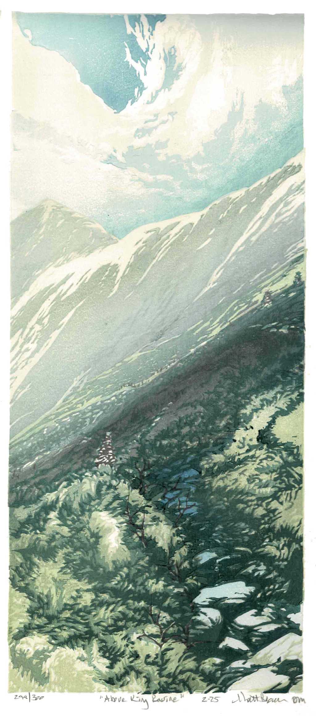 Above King Ravine