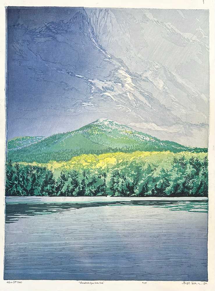 Monadnock from Stone Pond, 7th state