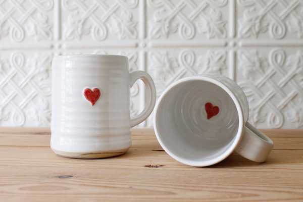 Heart Mugs