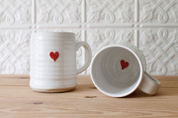 Heart Mugs