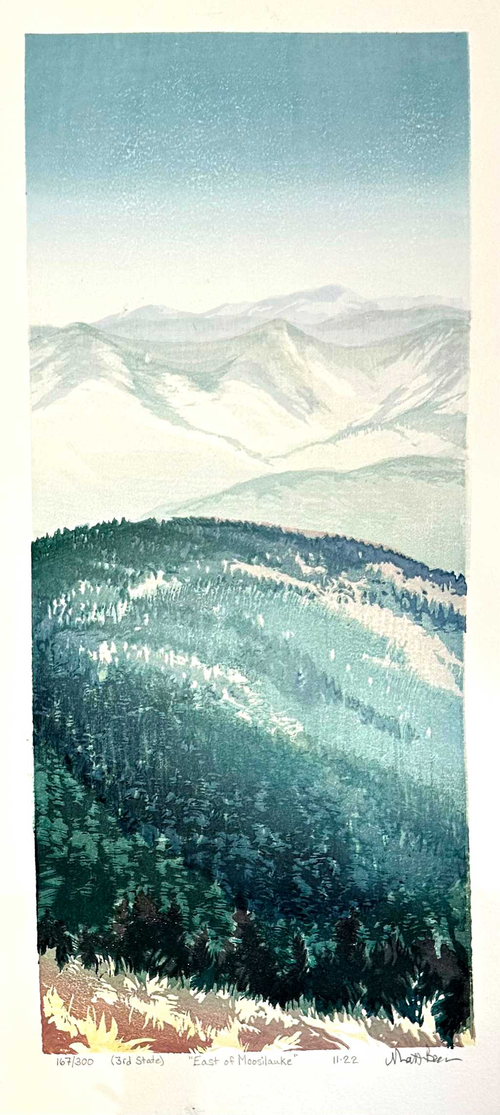 East of Moosilauke, 3rd state
