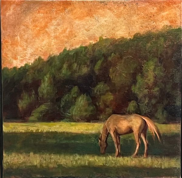 Horse at Sunset