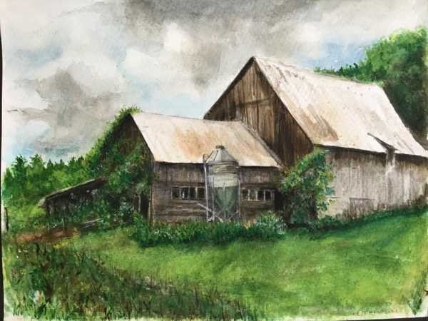 Barn, by Cathy Thompson