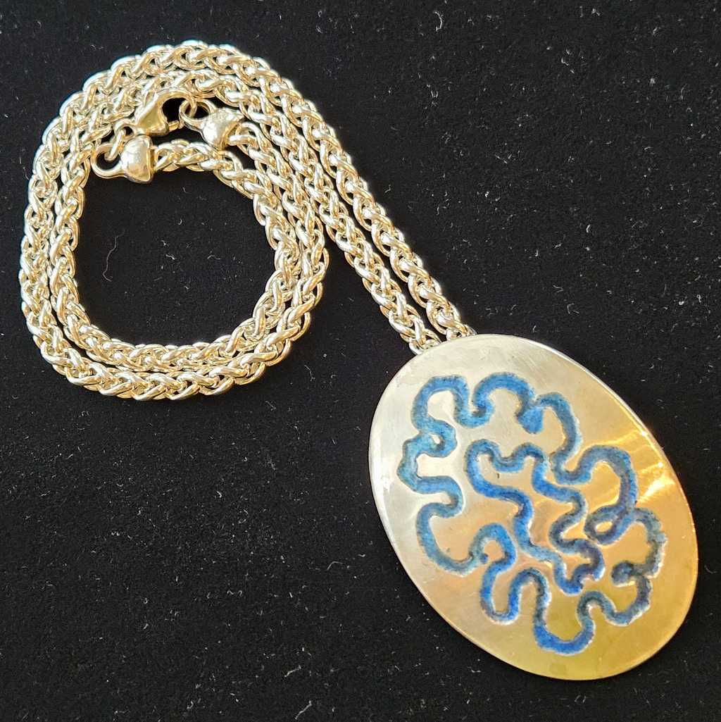 Swirly Brooch/Pendant