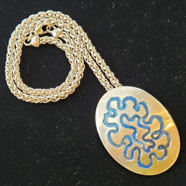 Swirly Brooch/Pendant
